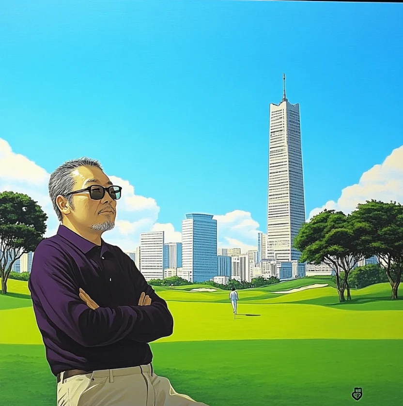 BartMag Exclusive: Hiroshi Nagai Reflects on Timeless Landscapes, Corporate Serenity, and Inspiring the Xana Project. "There is a palpable sense of serenity, relaxation, and unbridled corporate terror." picture 1 of 1