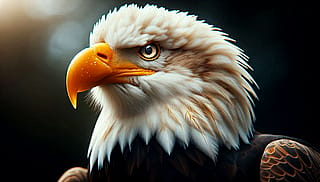 Still making several AI-generated Bald Eagle photos using Microsoft Designer'