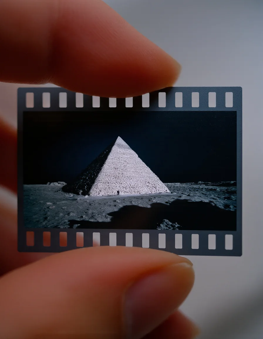 Unseen bits of the moon 🎞️ | Using Cinematic Filmstrip Style picture 1 of 3