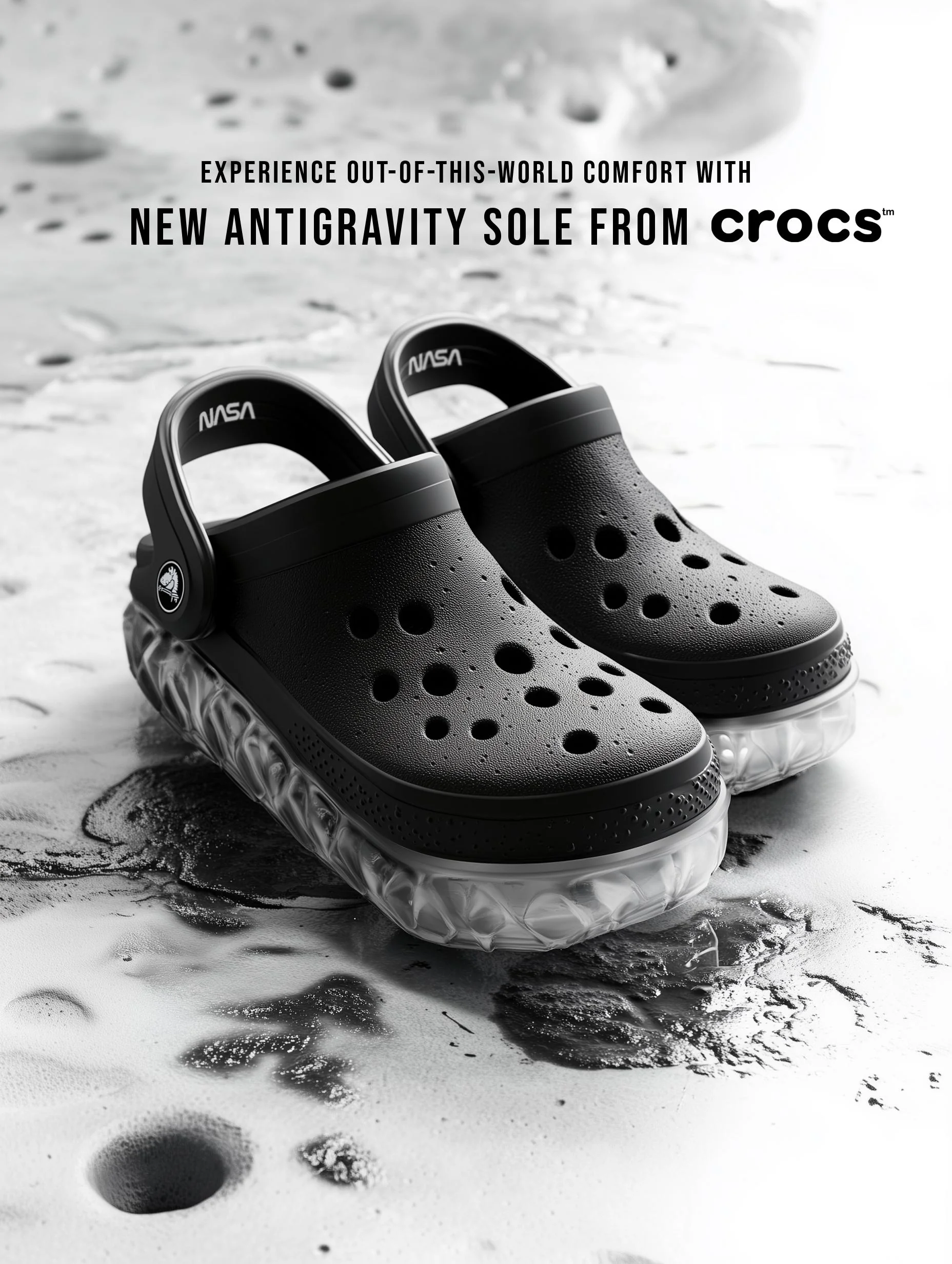 CROCS x NASA collaboration designs. AI + Photoshop. (OC) picture 6 of 8