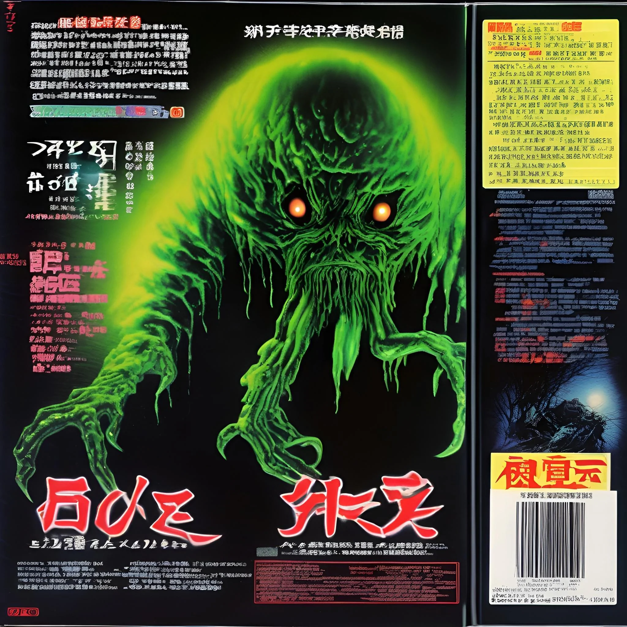 1980s Japan horror movie covers picture 1 of 4