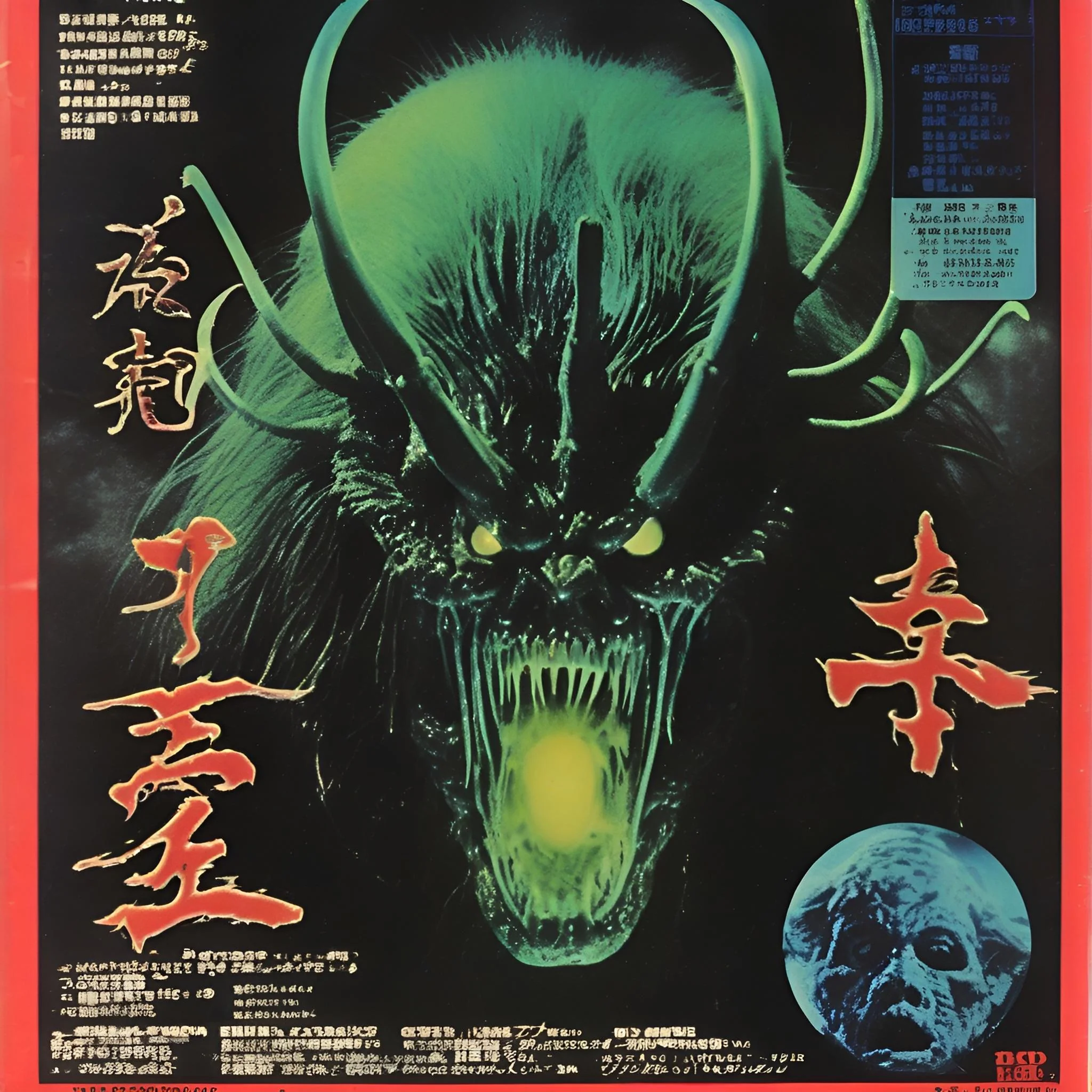 1980s Japan horror movie covers picture 2 of 4