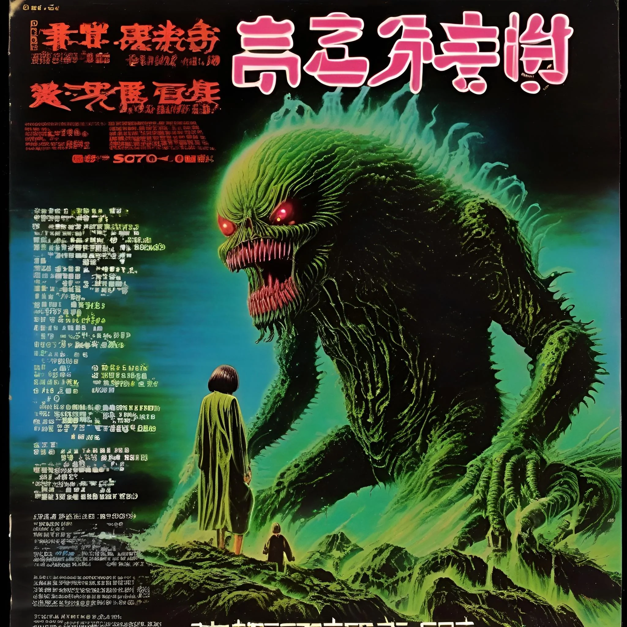 1980s Japan horror movie covers picture 3 of 4