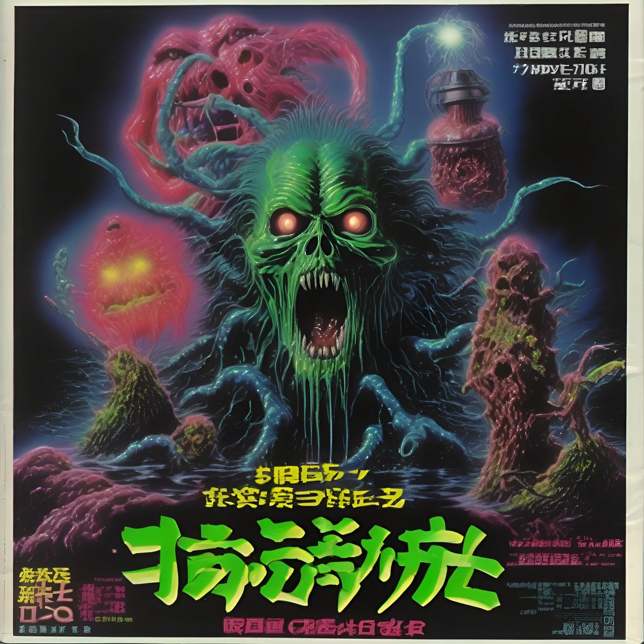 1980s Japan horror movie covers picture 4 of 4