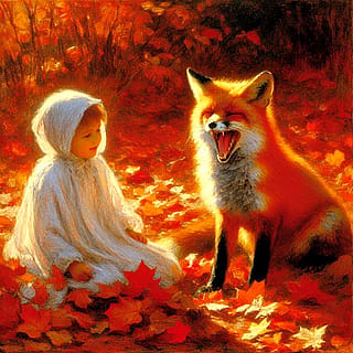 The Fox and the Ghostly Companion.'