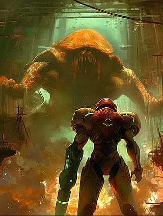 Metroid as a survival horror movie'