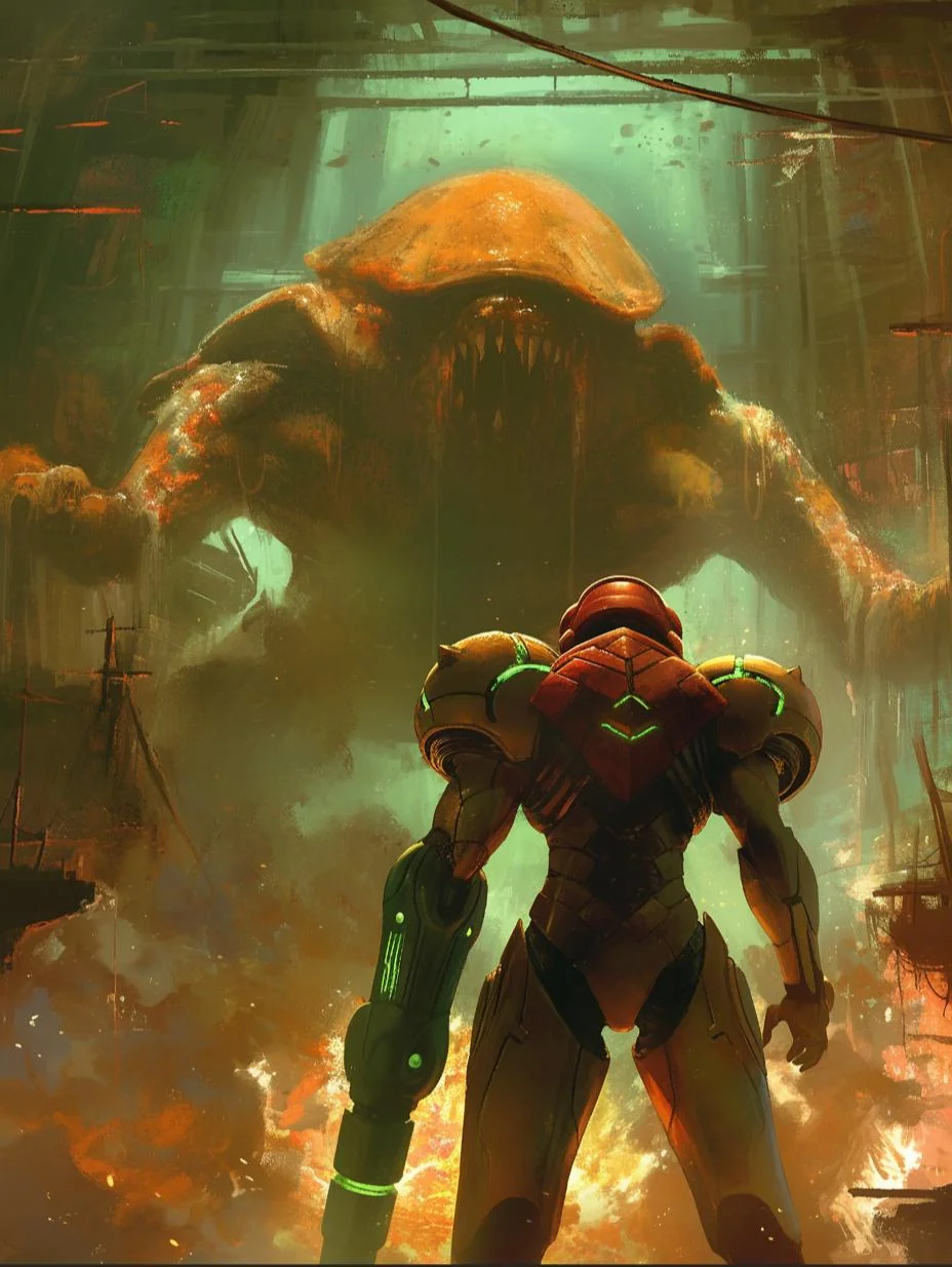 Metroid as a survival horror movie picture 1 of 1