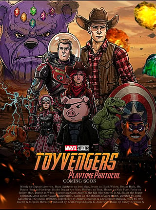 What if ?! Toystory characters was in avengers movie...(Characters made with image fx)'