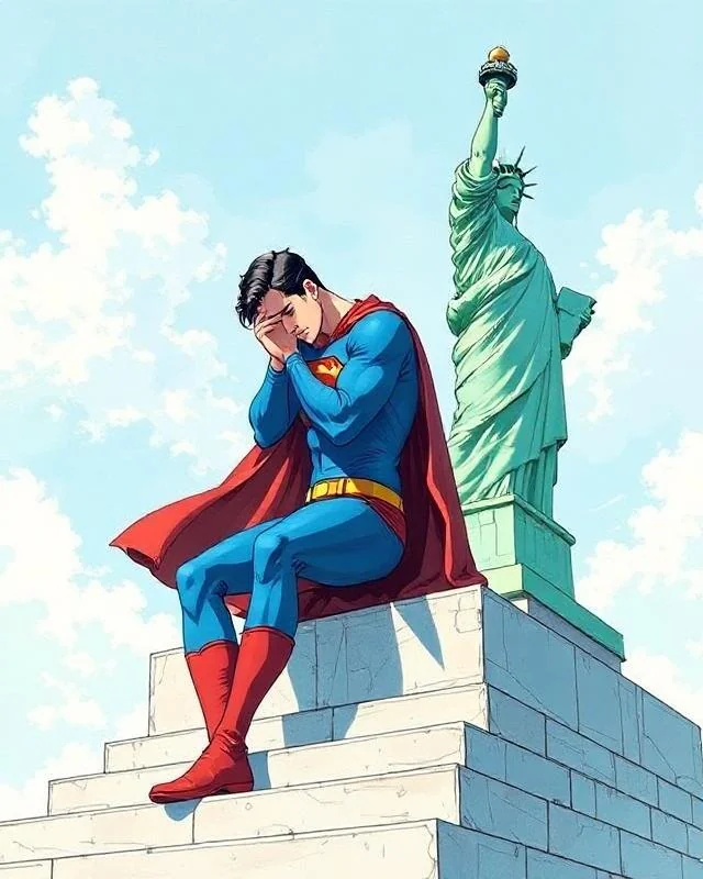 Superman Weeps picture 1 of 1