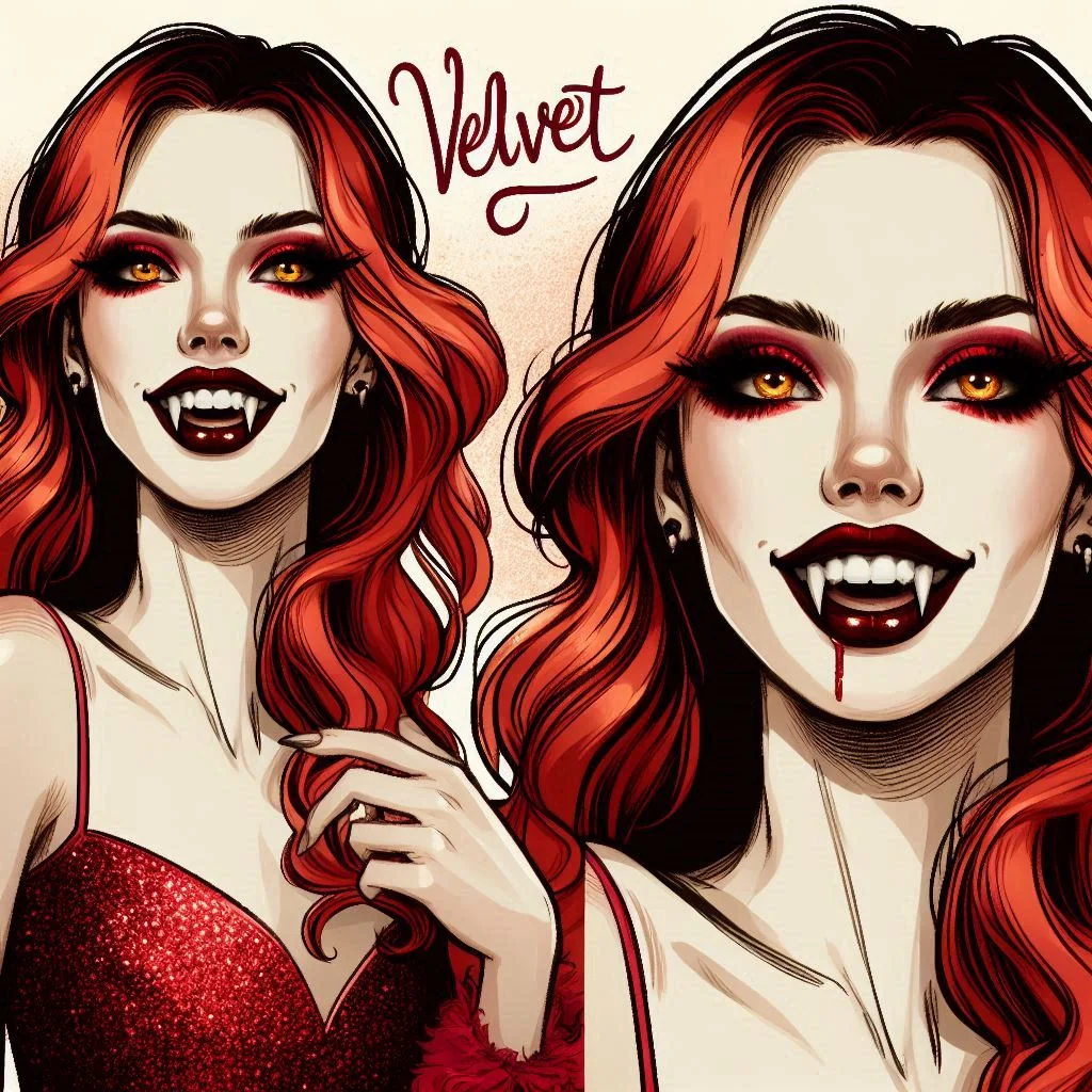 Velvet, my lovely vampire. picture 6 of 12