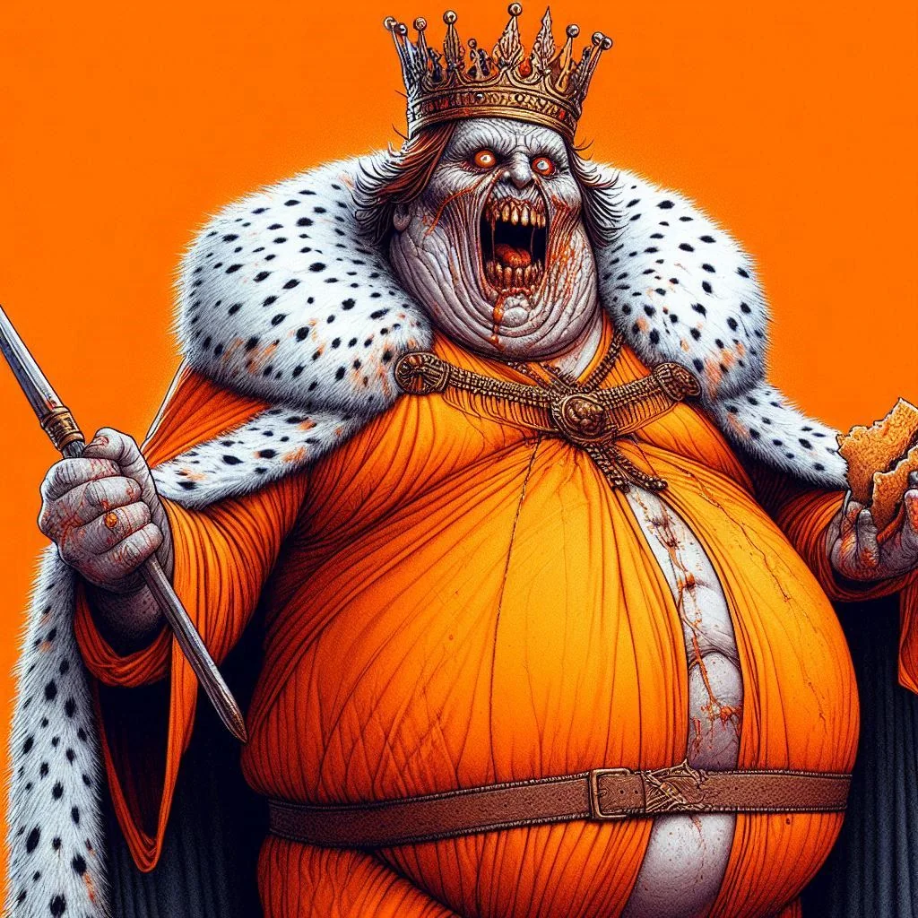 There is nothing more cringe than the King in Orange picture 2 of 4