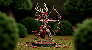 Tabletop miniatures, assorted themes but all plausibly realistic.'