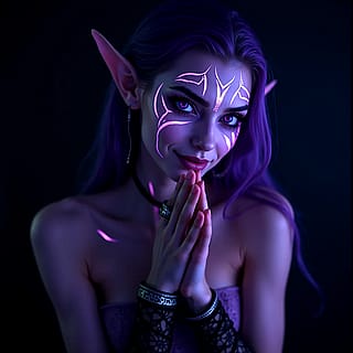 Cute void elf'