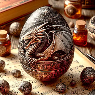 Alchemy dragon eggs'