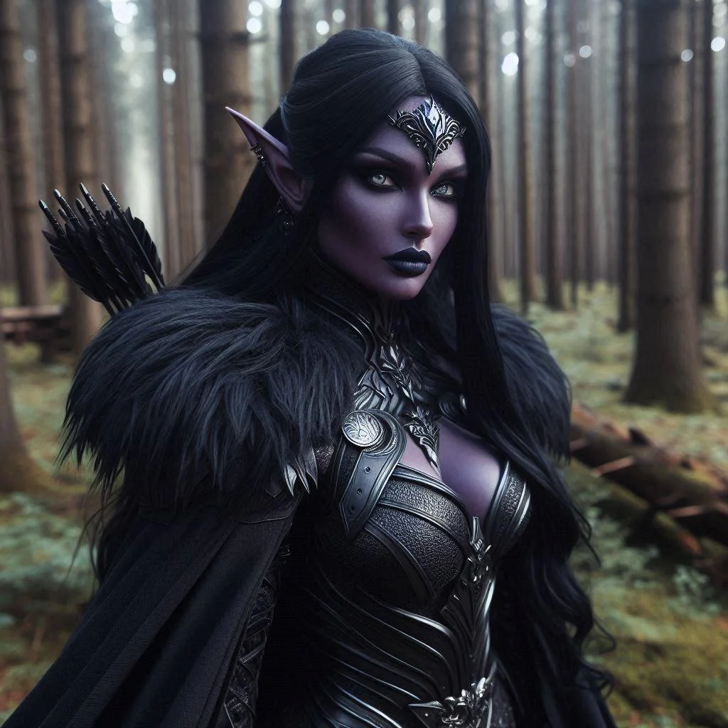 Tried to make a dark elf. Now I wanna name her. picture 4 of 9