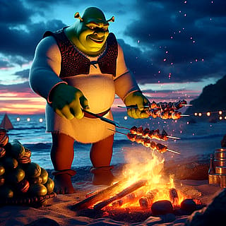 Shrek's Beach House'