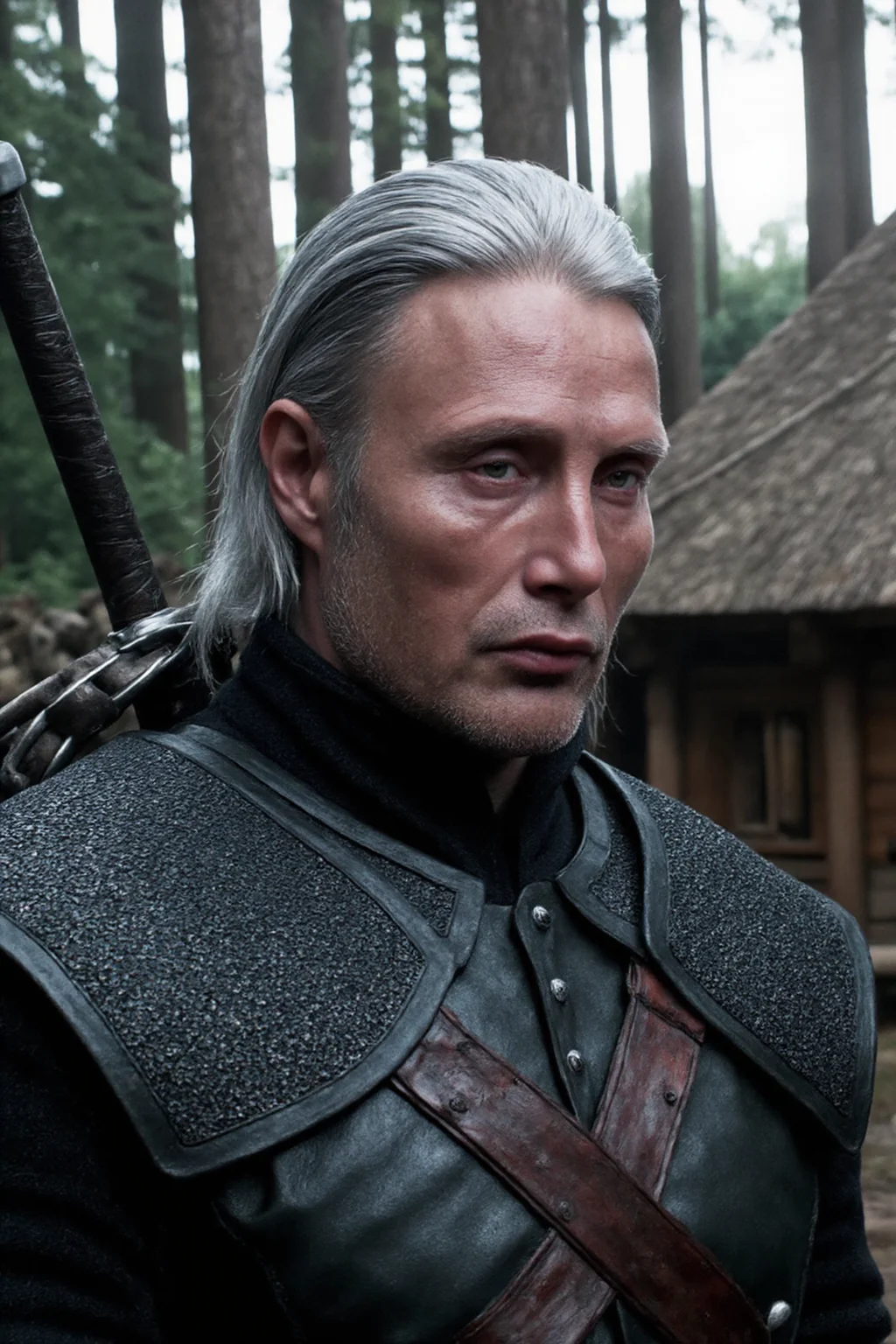 Mads Mikkelsen starring as Geralt of Rivia picture 1 of 1