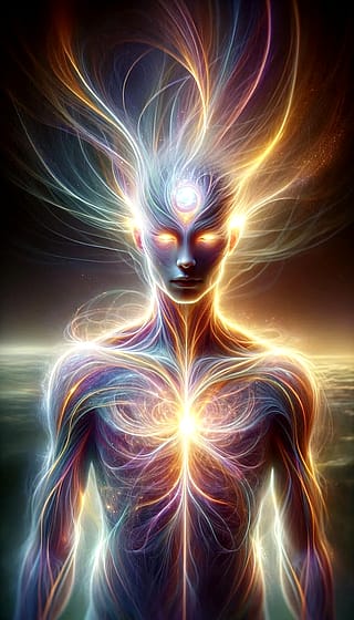 When we evolve into pure energy'