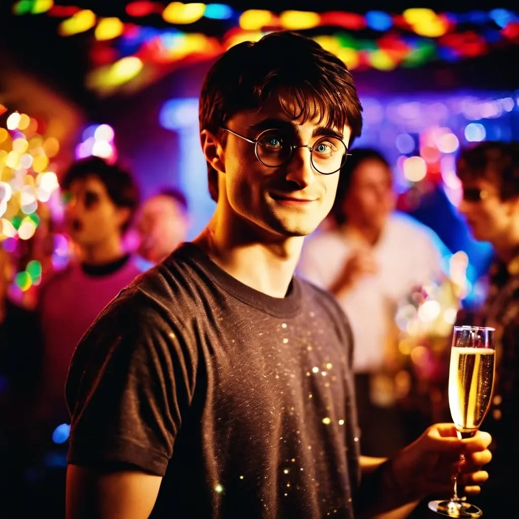 Harry Potter characters if they party at a club today picture 9 of 10