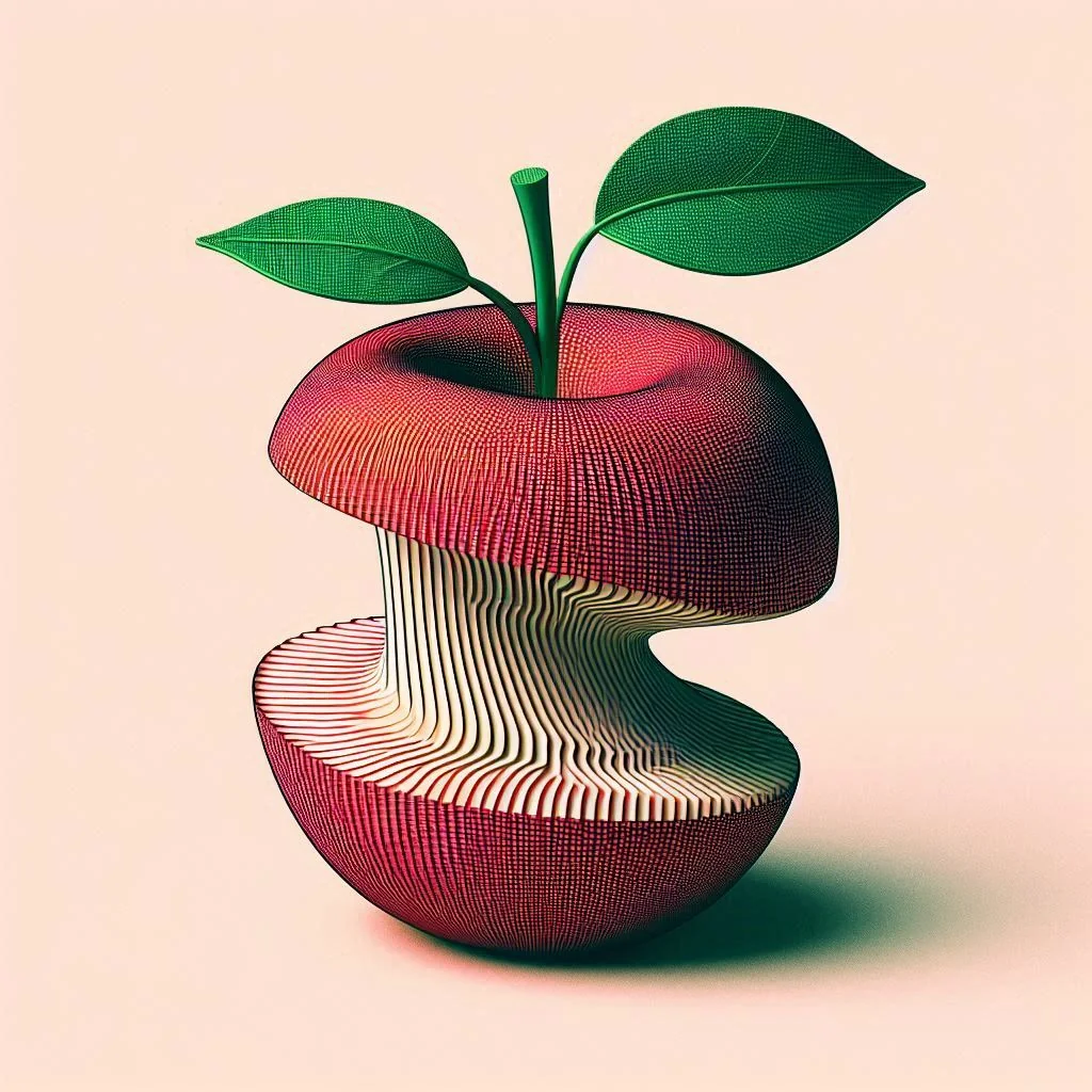 What does ur AI generated Apple look like? picture 2 of 8