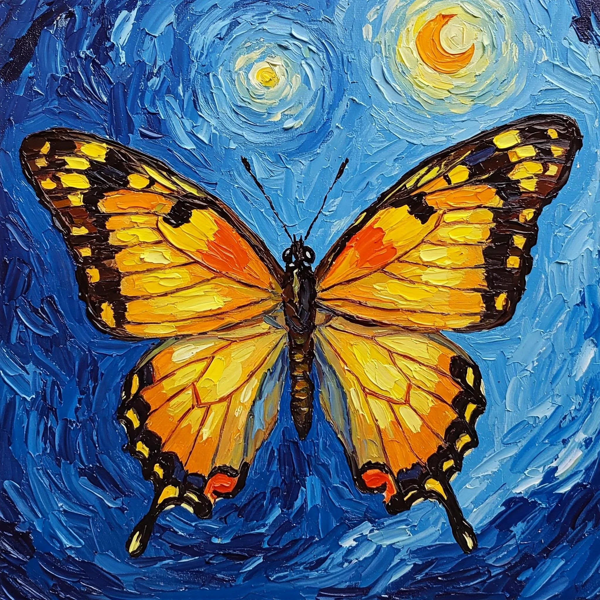 Butterfly in different Art Styles picture 2 of 5