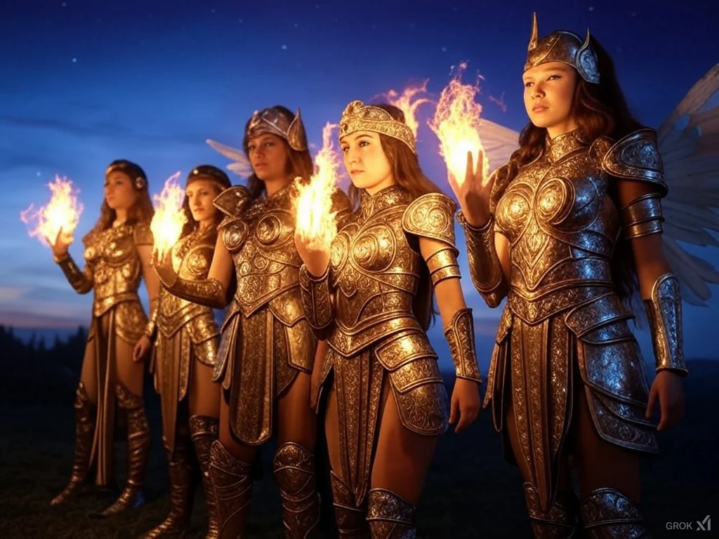 Women Goddesses in Armour picture 1 of 3