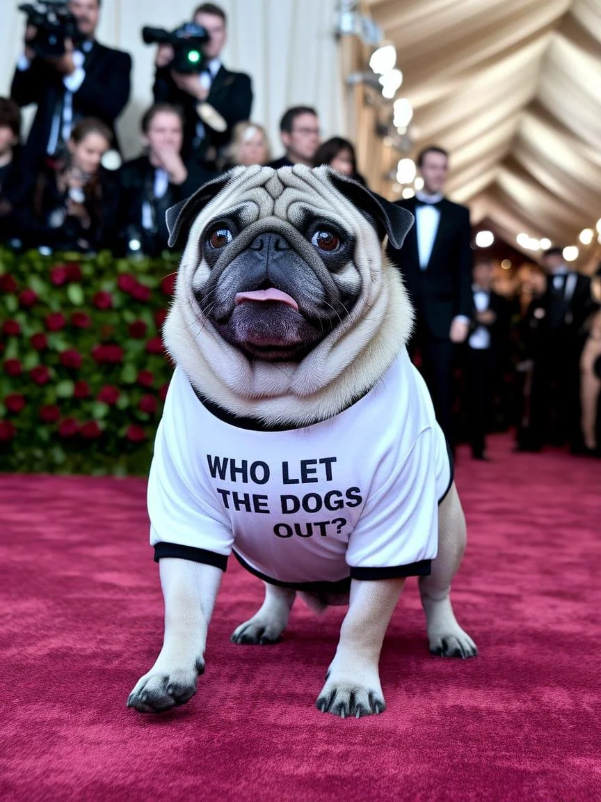 Animals walking the red carpet give sass picture 1 of 2