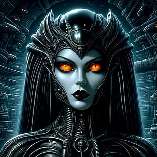 Hans Giger art-style'