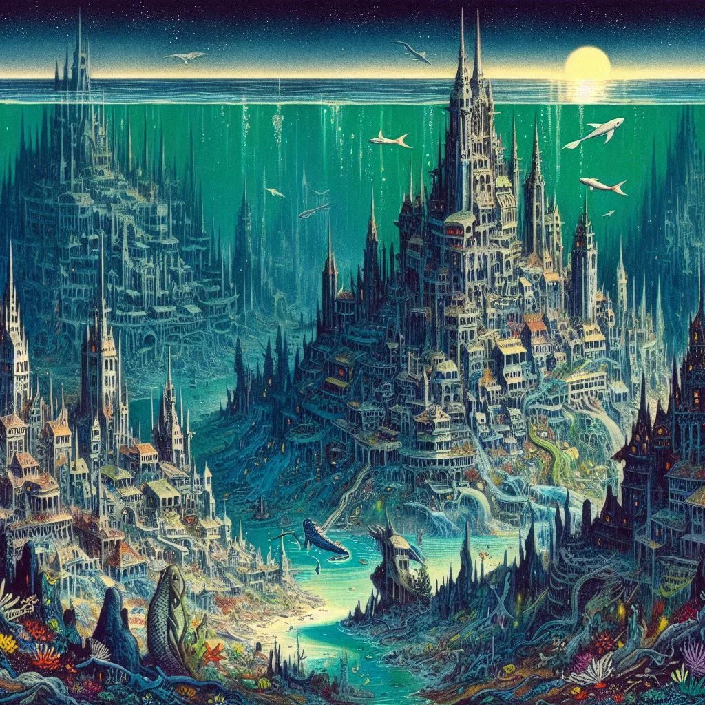 Which one of these dark fantasy settlements would you live in? picture 3 of 5