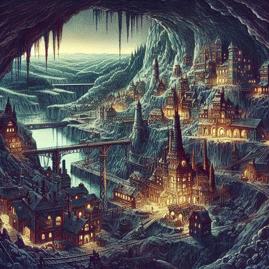 Which one of these dark fantasy settlements would you live in? picture 5 of 5