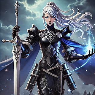 Katarina Von Hrym, the Death Knight's daughter (FE3H OC)'