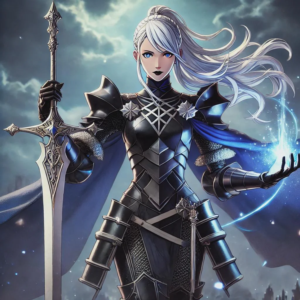 Katarina Von Hrym, the Death Knight's daughter (FE3H OC) picture 1 of 1