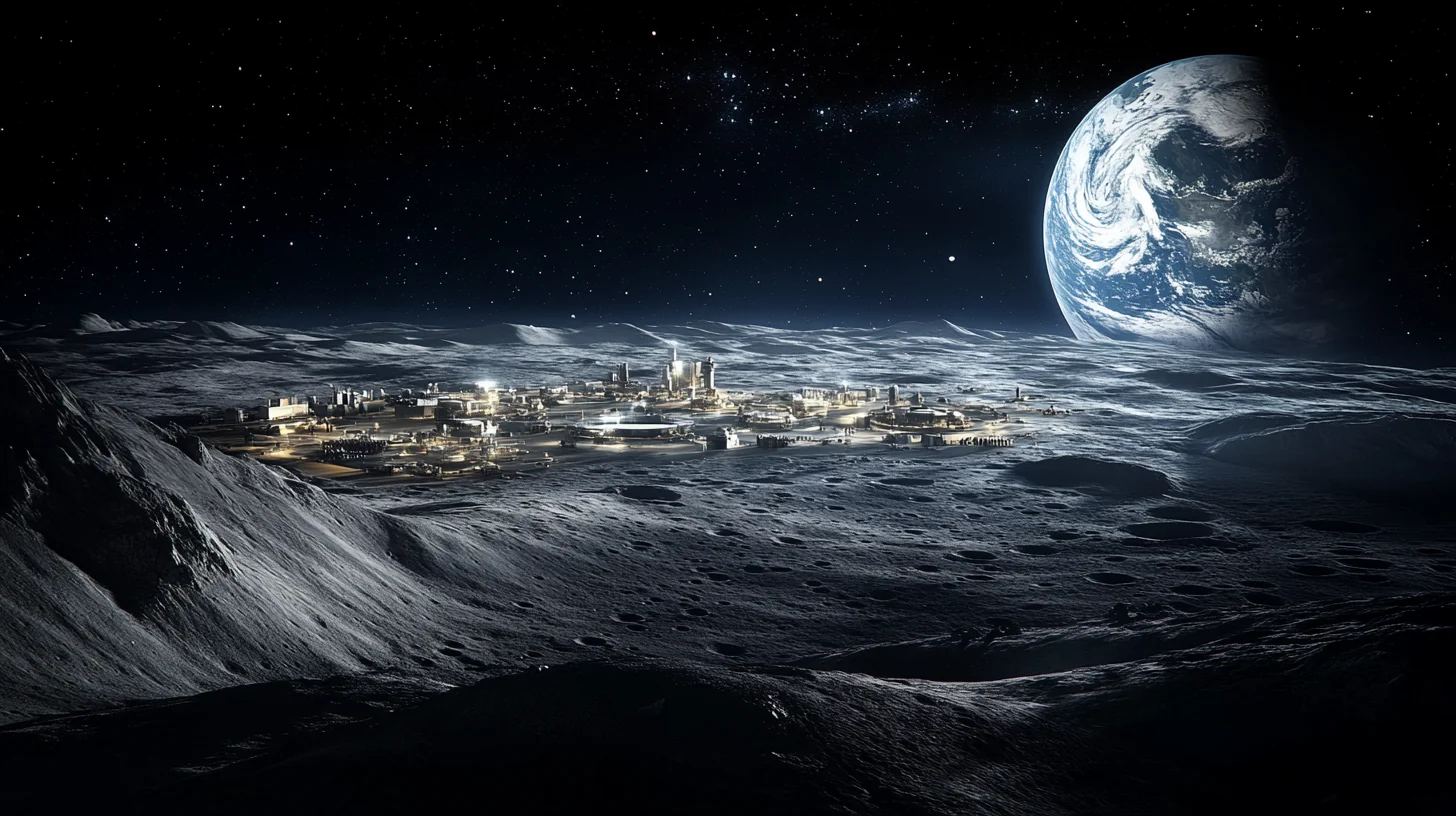 Artemis One, the first ever lunar base show under construction (The Celestial Chronicles - 2026 AD) picture 1 of 1