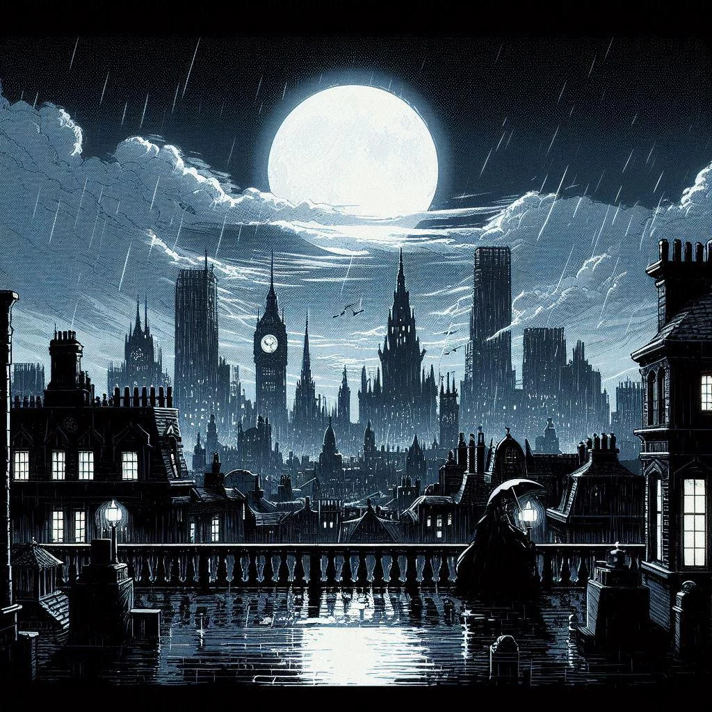 Gothic London (Comic Style) picture 1 of 1