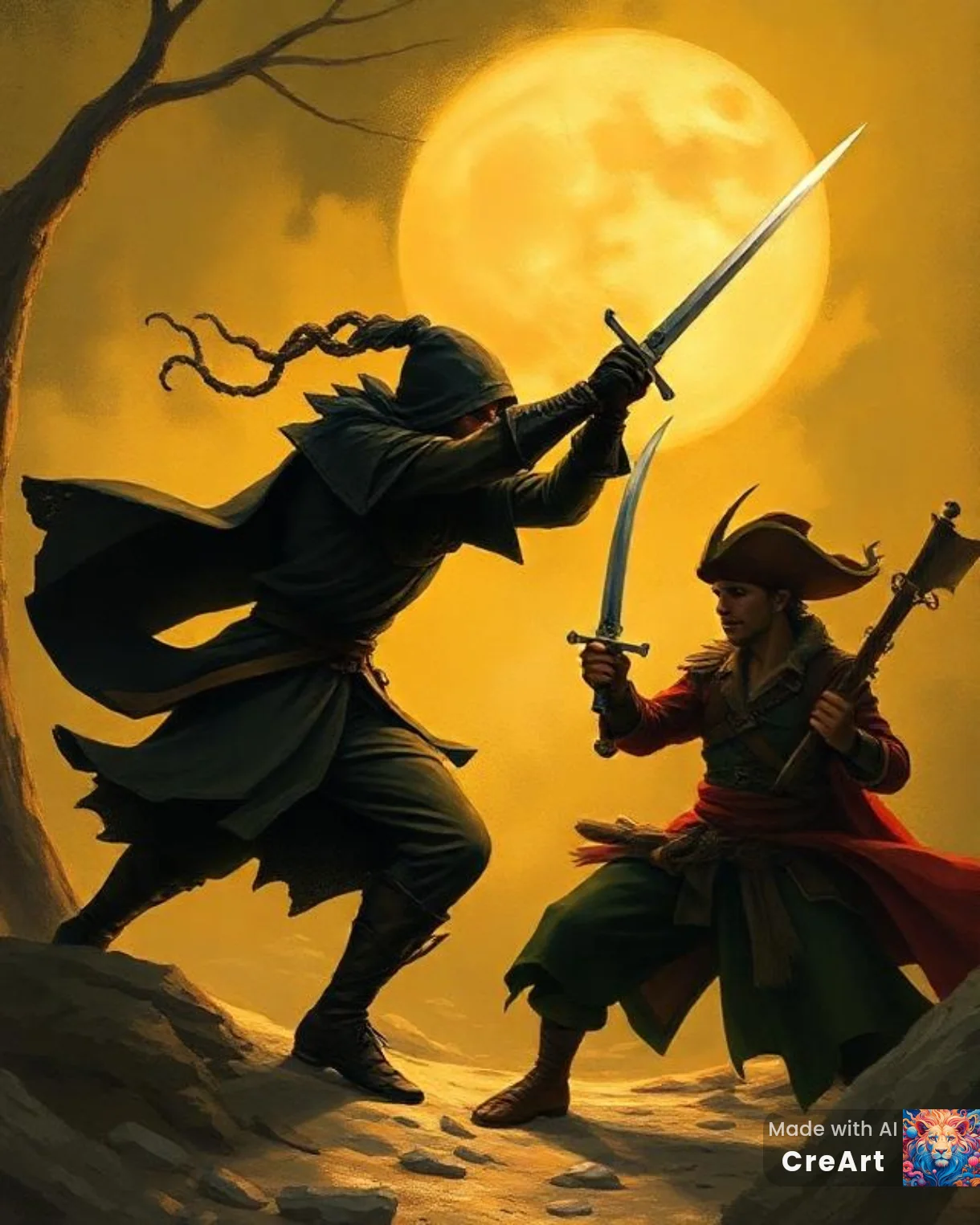 Pirates vs ninjas a tale as old as time, which side are you going with? picture 2 of 2