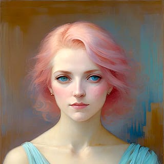 Pink Hair, John Emmett, 2025'