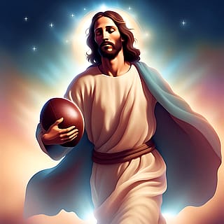 Jesus definitely played football'