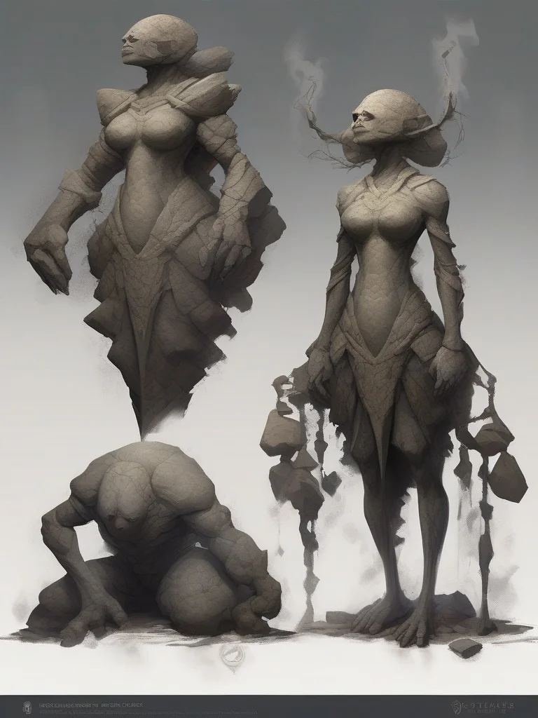 Stone golems concepts picture 5 of 10