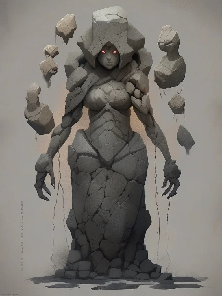 Stone golems concepts picture 6 of 10