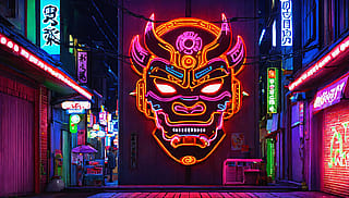 Demon Samurai Sign'