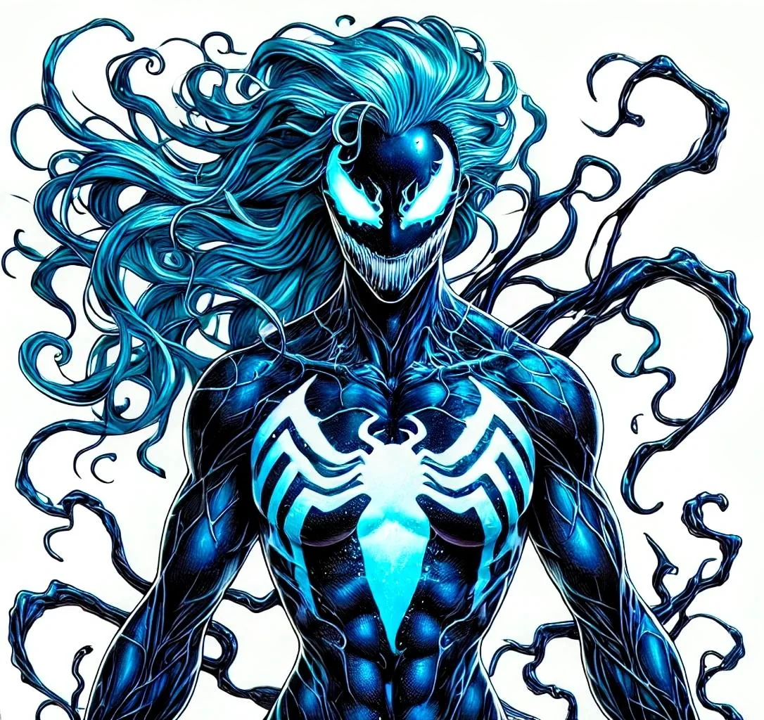 More of my OC symbiote: Indigo. picture 13 of 14