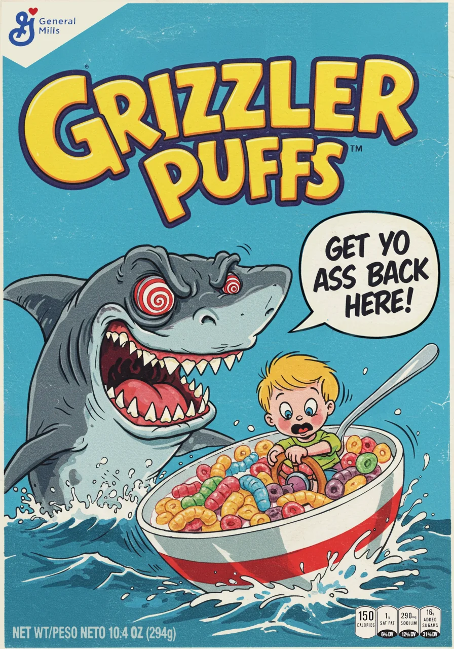 Grizzler Puffs - You'll Need A Bigger Bowl picture 1 of 1