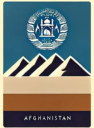 i asked ai to make a new passport for afghanistan, and this is what it came up with'