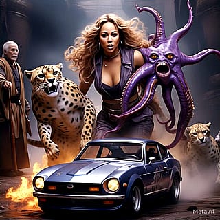 Epic new Mariah Carey action movie poster! What would you title it?'