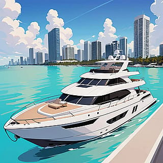 My dream yacht'