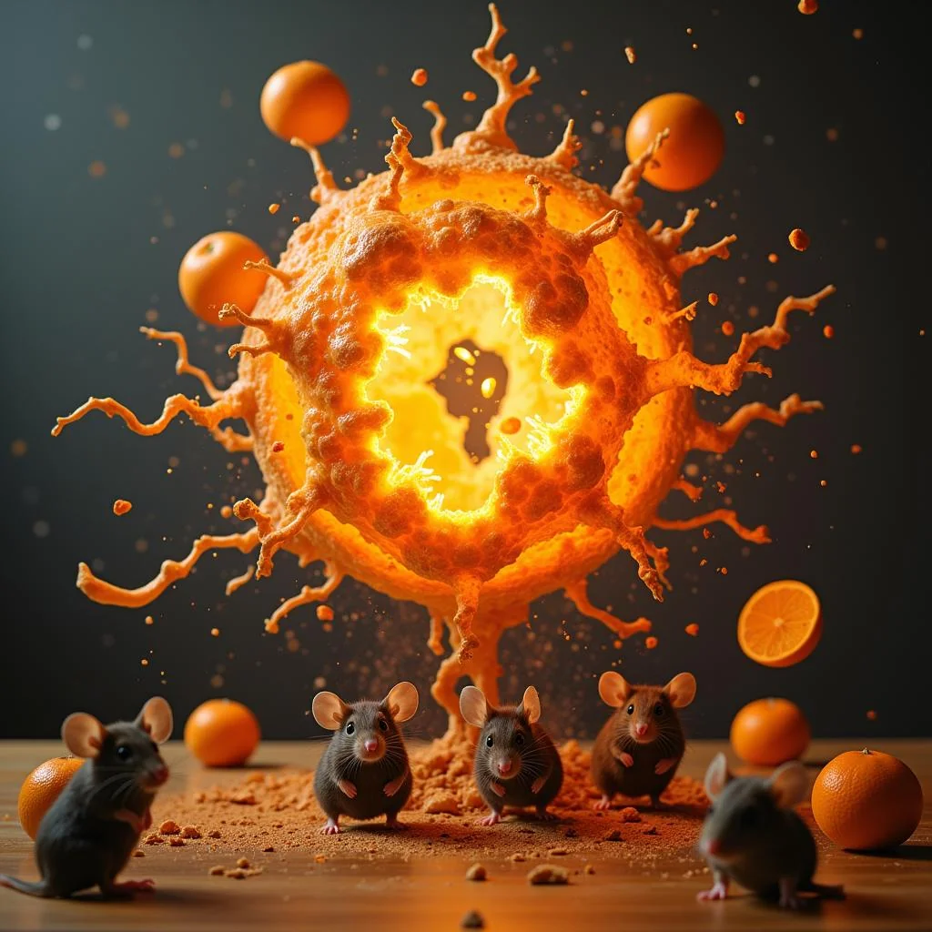 Exploding Orange Bomb picture 1 of 1