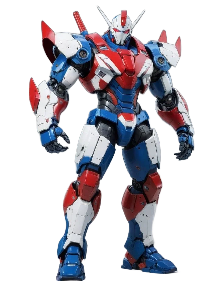 Patriotic Mech OC picture 1 of 1