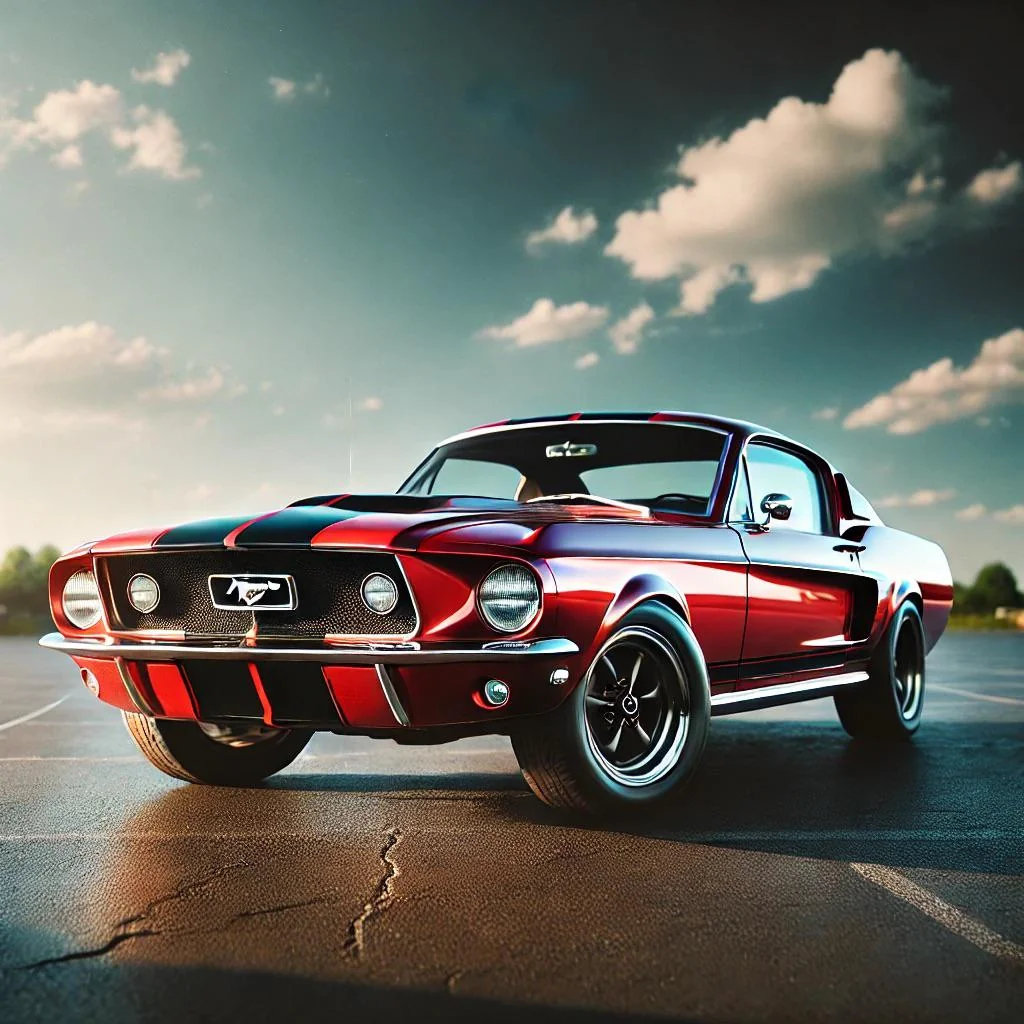 1967 red/black Mustang. Wanna ride? picture 1 of 1