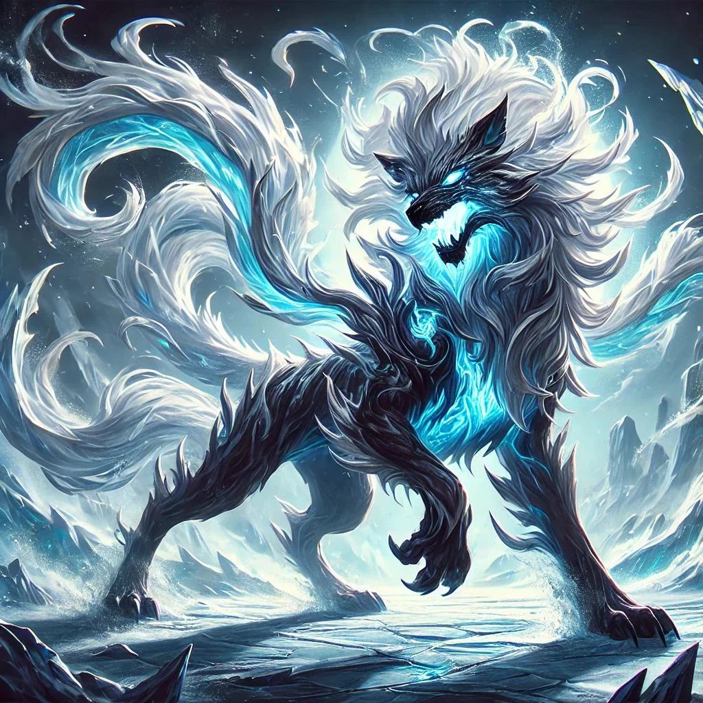 Which stage of this icy wolf is your favorite? picture 3 of 3