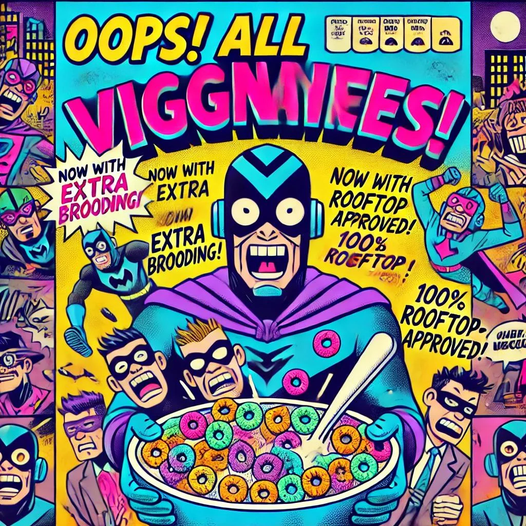 “Oops! All Vigilantes!” Cereal picture 1 of 1